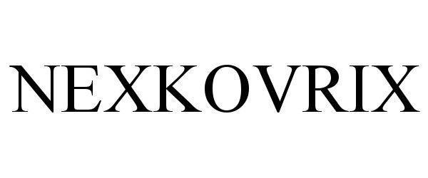 Trademark Logo NEXKOVRIX