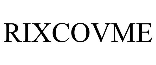 Trademark Logo RIXCOVME