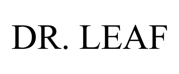 Trademark Logo DR. LEAF