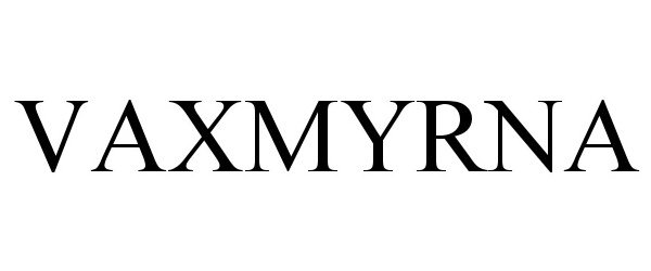 Trademark Logo VAXMYRNA