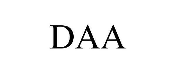 Trademark Logo DAA