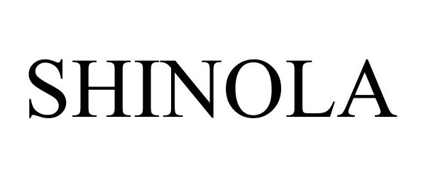 Trademark Logo SHINOLA