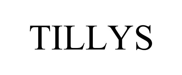 Trademark Logo TILLYS