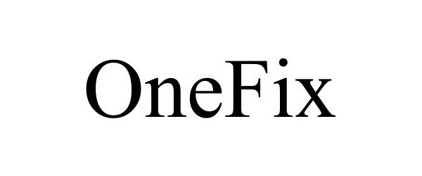 Trademark Logo ONEFIX