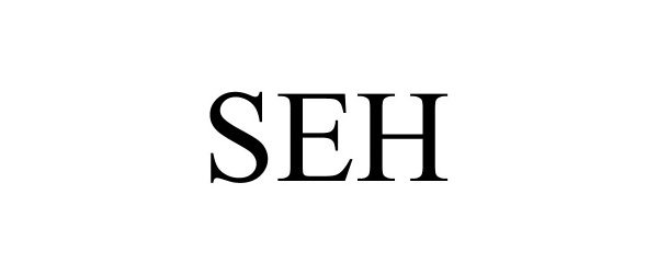 Trademark Logo SEH
