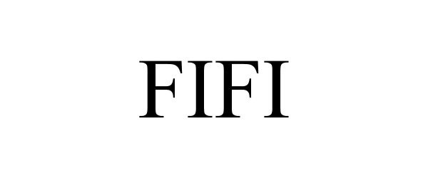 Trademark Logo FIFI