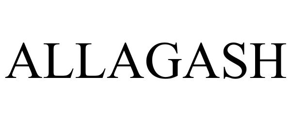 Trademark Logo ALLAGASH