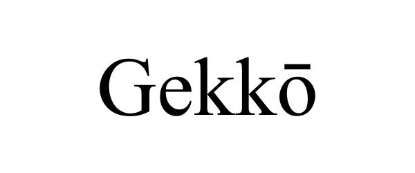 Trademark Logo GEKKO