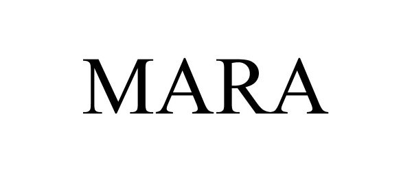 Trademark Logo MARA