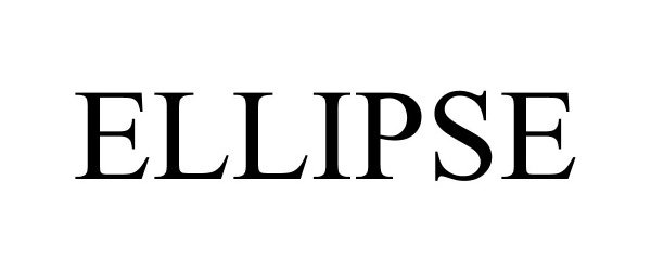 Trademark Logo ELLIPSE