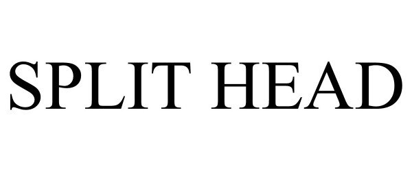 Trademark Logo SPLIT HEAD