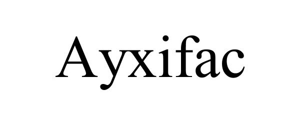 Trademark Logo AYXIFAC