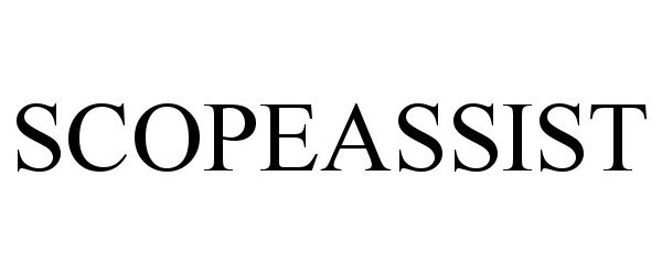 Trademark Logo SCOPEASSIST