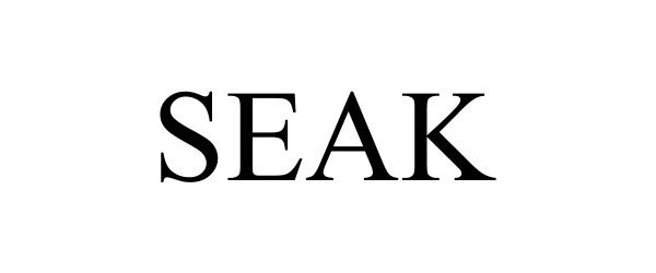 Trademark Logo SEAK