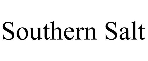 Trademark Logo SOUTHERN SALT