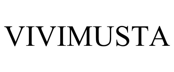 Trademark Logo VIVIMUSTA