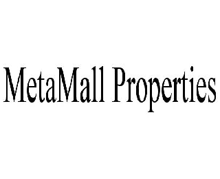 Trademark Logo METAMALL PROPERTIES