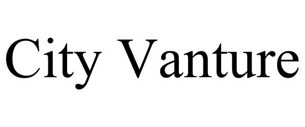 Trademark Logo CITY VANTURE