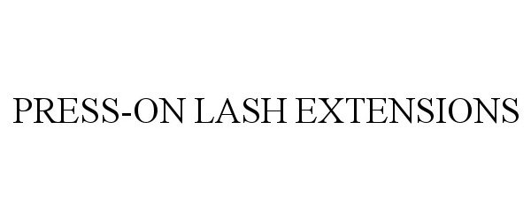  PRESS-ON LASH EXTENSIONS