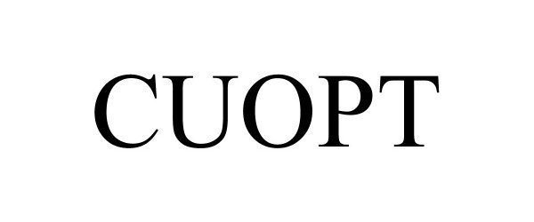Trademark Logo CUOPT