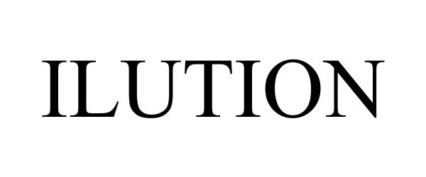 Trademark Logo ILUTION