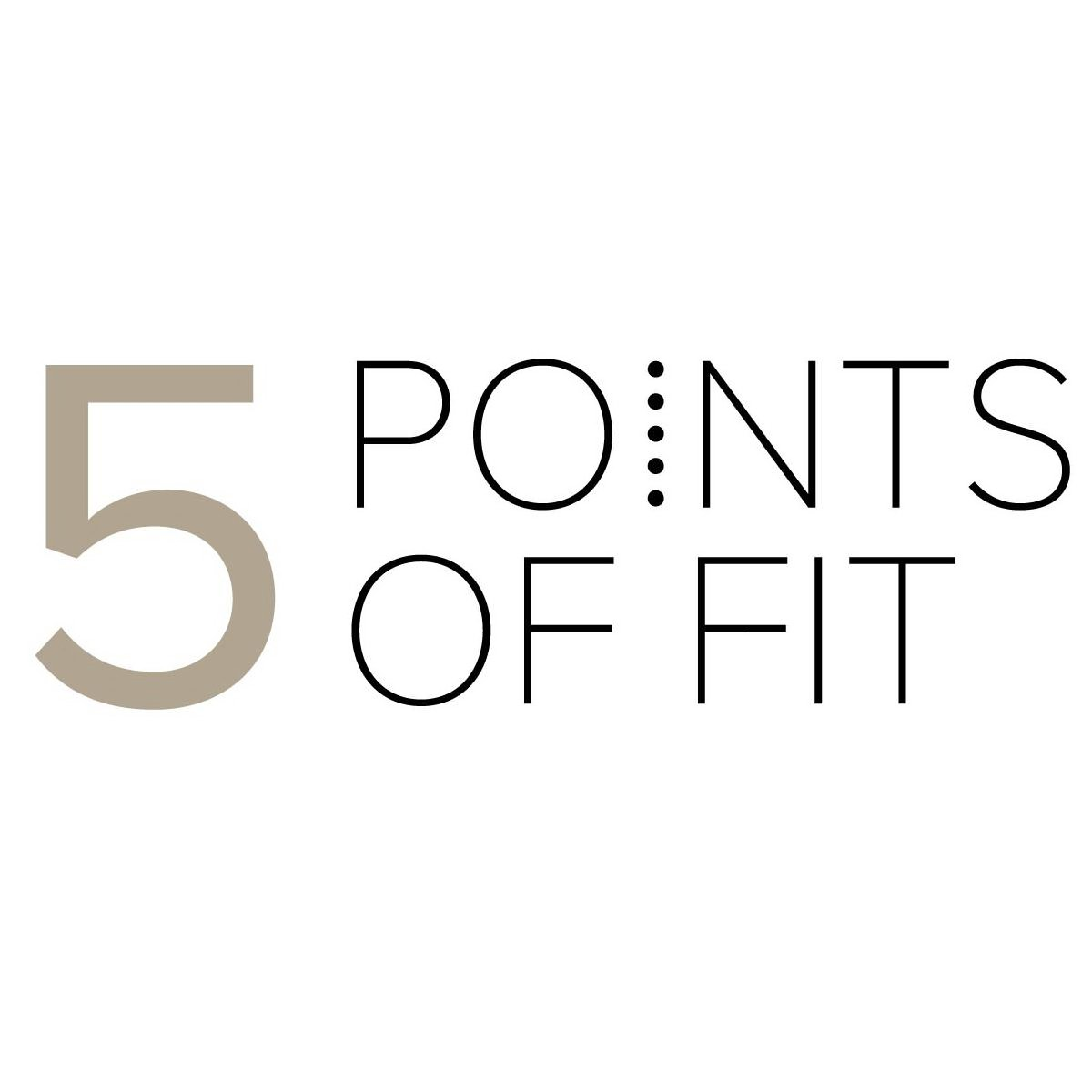 Trademark Logo 5 POINTS OF FIT
