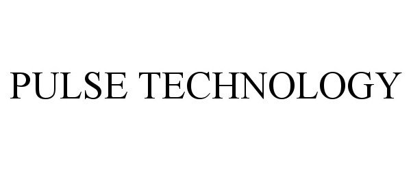 Trademark Logo PULSE TECHNOLOGY