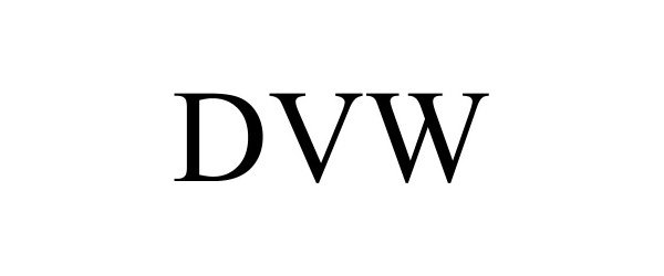 Trademark Logo DVW