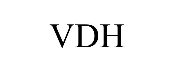 Trademark Logo VDH