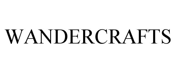 Trademark Logo WANDERCRAFTS