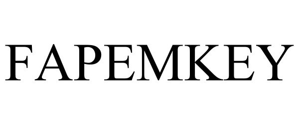 Trademark Logo FAPEMKEY
