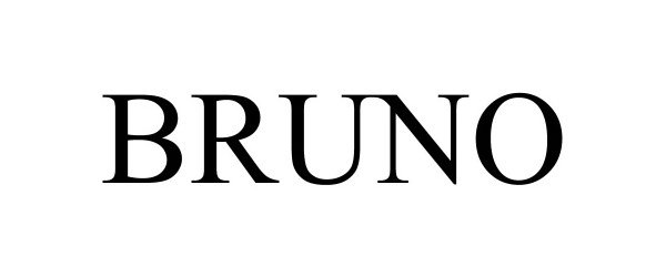 Trademark Logo BRUNO