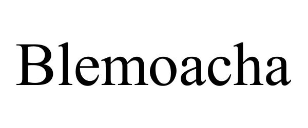 Trademark Logo BLEMOACHA