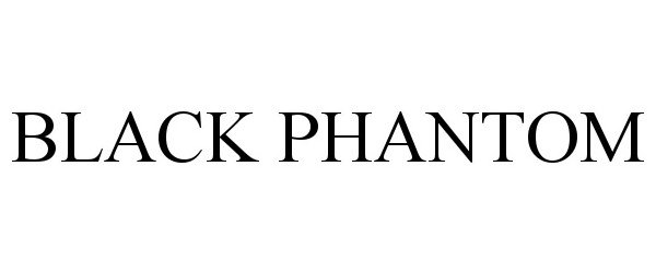 Trademark Logo BLACK PHANTOM