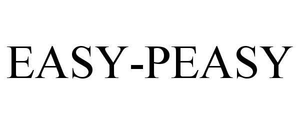 Trademark Logo EASY-PEASY