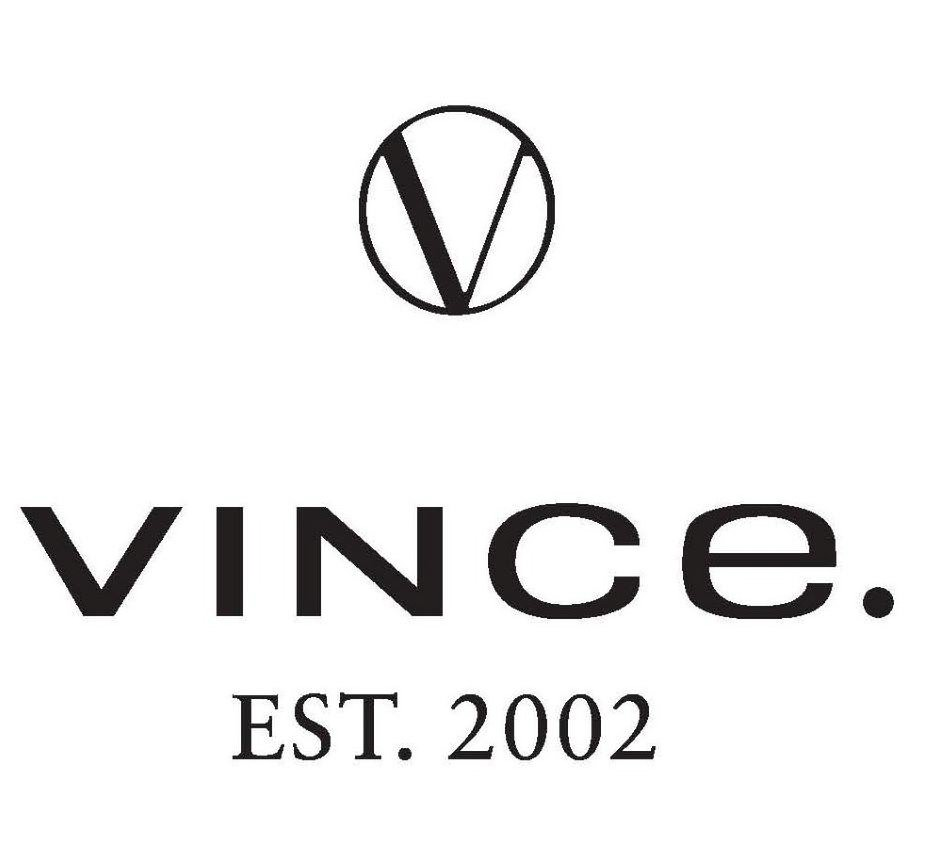 Trademark Logo V VINCE. EST. 2002