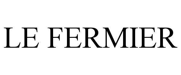  LE FERMIER