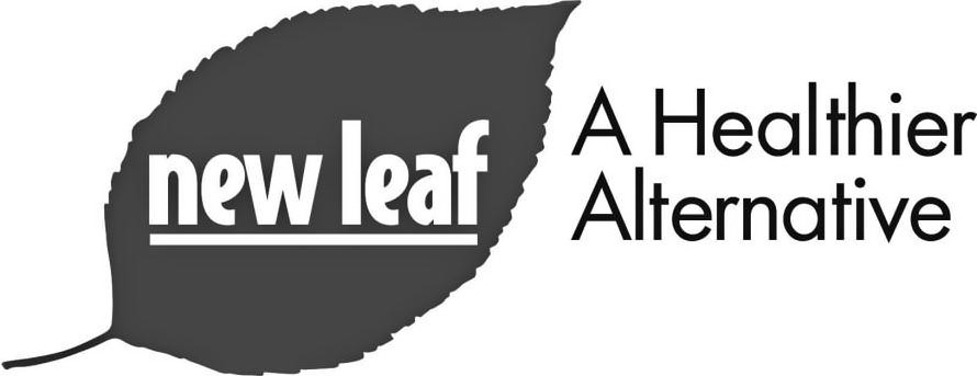 Trademark Logo NEW LEAF A HEALTHIER ALTERNATIVE