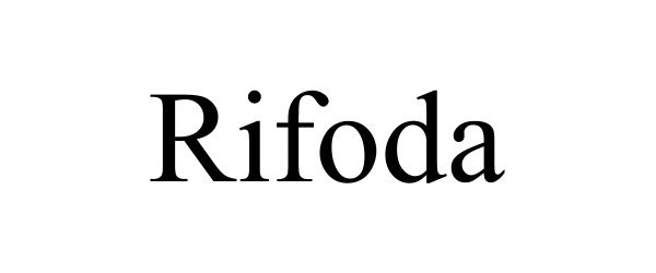 Trademark Logo RIFODA
