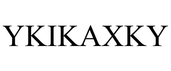 Trademark Logo YKIKAXKY