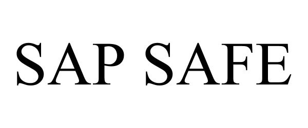 Trademark Logo SAP SAFE