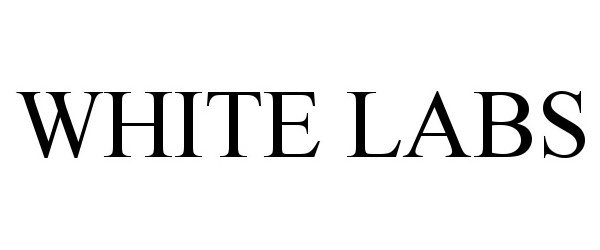 Trademark Logo WHITE LABS