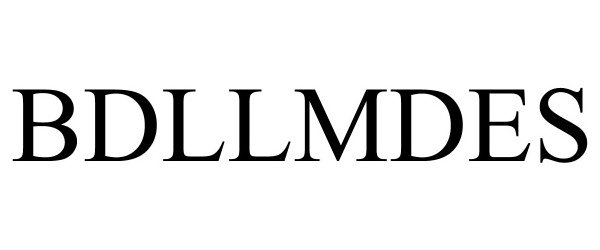 Trademark Logo BDLLMDES