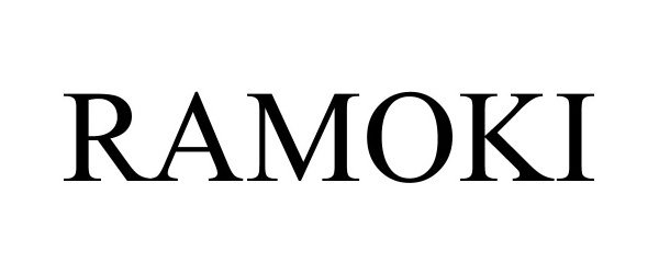 Trademark Logo RAMOKI