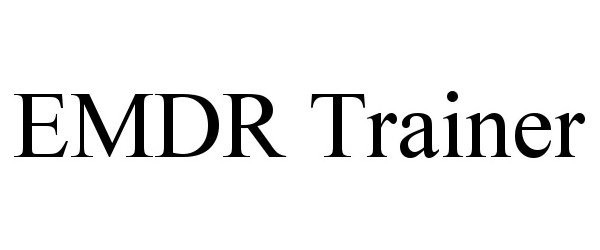 Trademark Logo EMDR TRAINER