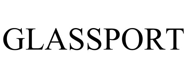 Trademark Logo GLASSPORT