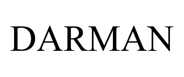 Trademark Logo DARMAN