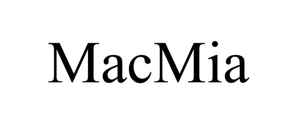 Trademark Logo MACMIA