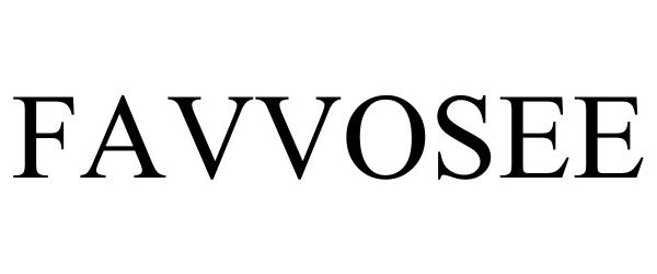Trademark Logo FAVVOSEE