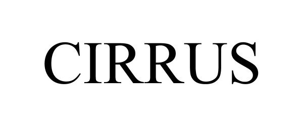 Trademark Logo CIRRUS